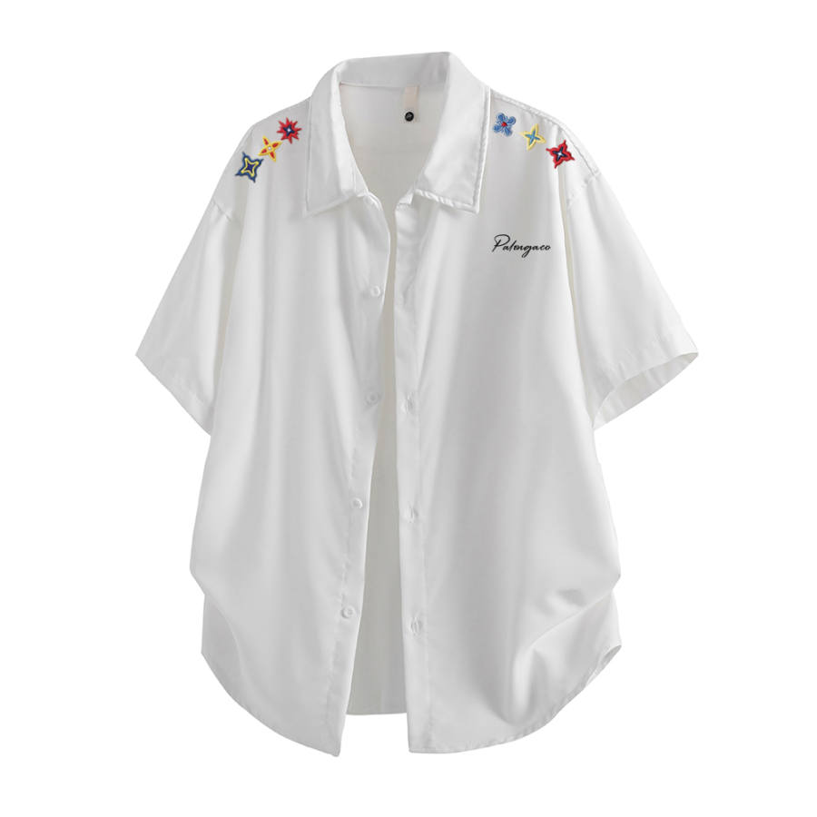 PAL ONGACO Shirts Unisex Lapel Moderate Other