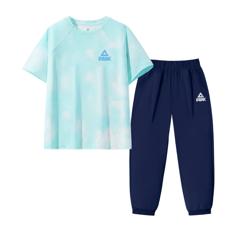 PEAK Kids Casual Sportswear Crew Neck Thin