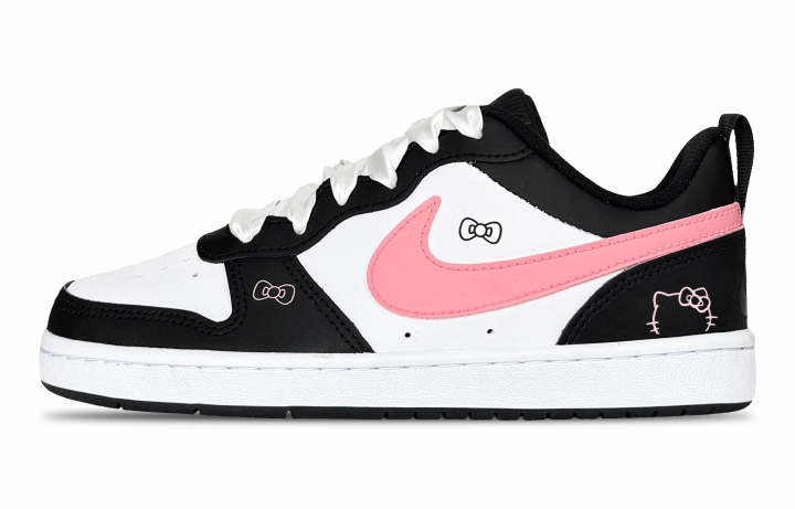 Nike Nike Court Borough 2 Low top Skateboard Shoes Black Unisex