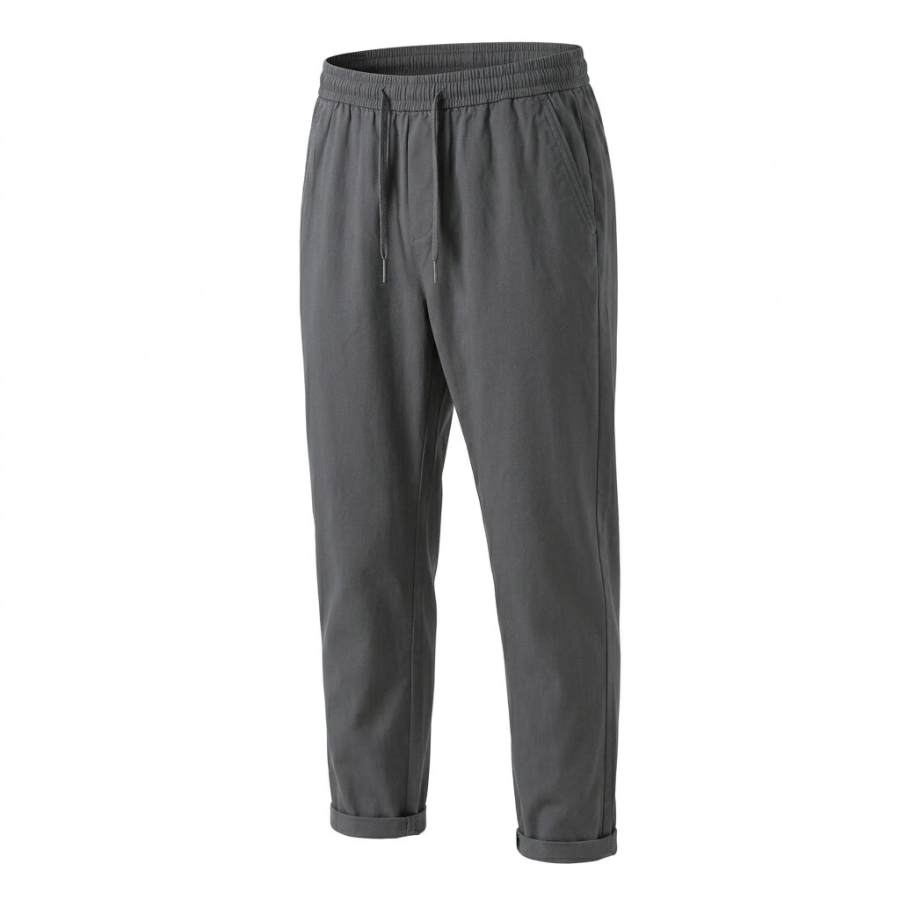 Hodo Casual Pants Men's Moderate Straight Fit Pants
