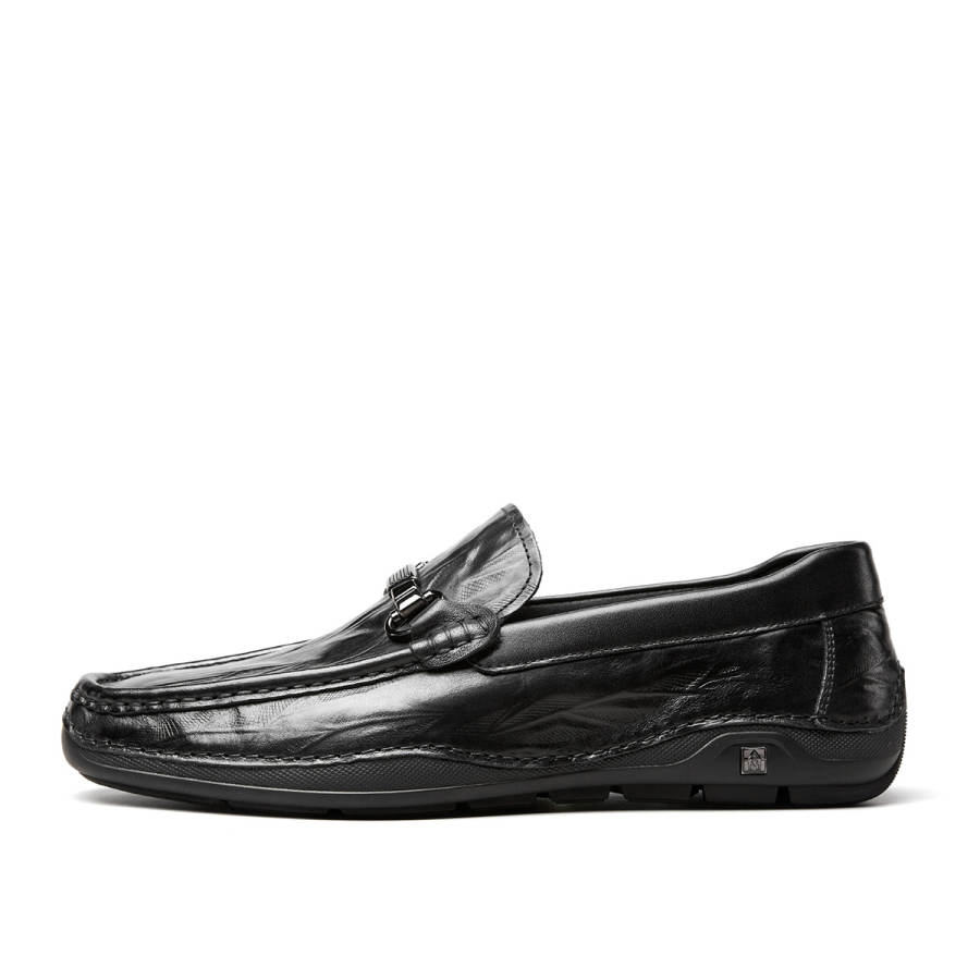 YEARCON YEARCON Top Grain Cow Leather Loafers Men's