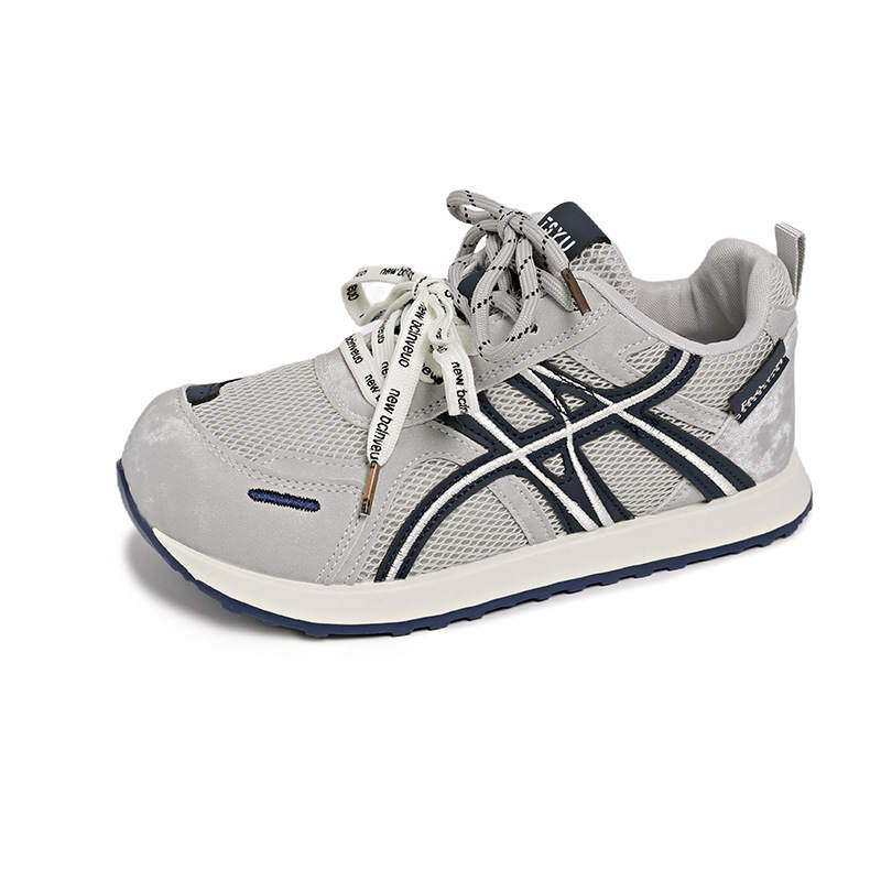 Lanza Spring And Summer Korean Style Ins Students Campus Style Niche Athletic Shoes Mesh Low top Skateboard Shoes