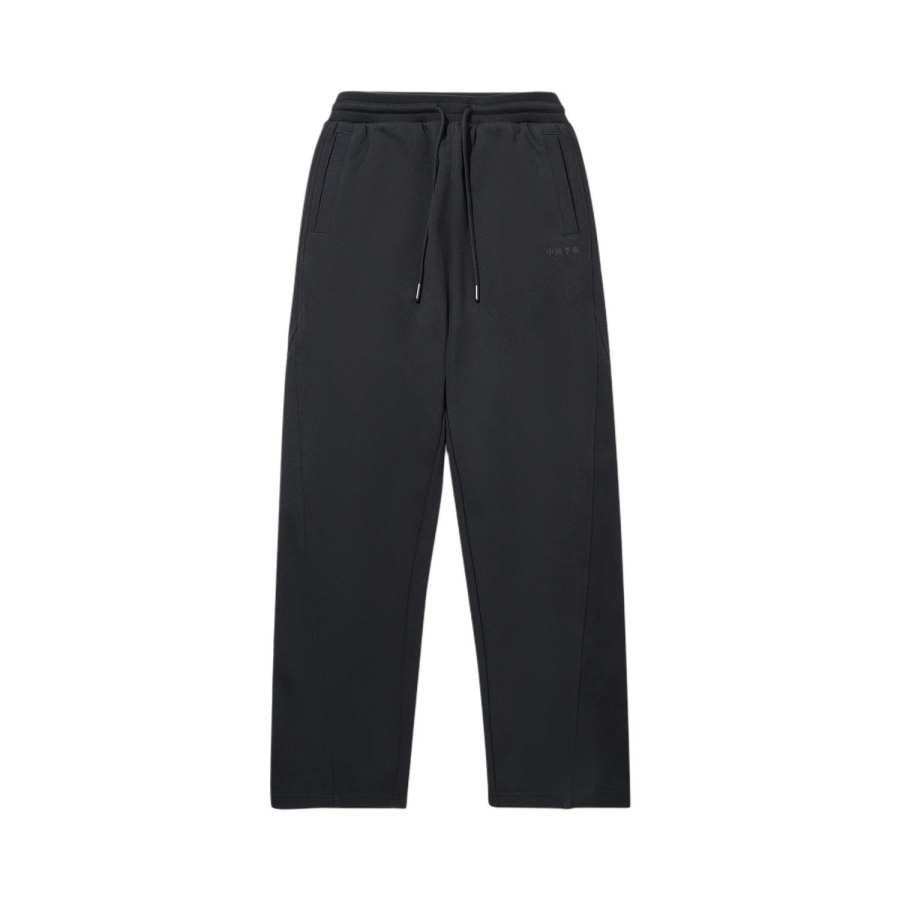 Li-Ning Li Ning Casual Pants Women's Black Moderate Straight Fit Pants