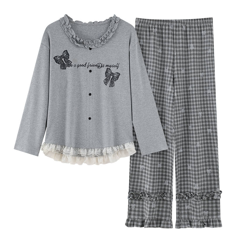 MIIOW MIIOW Pajama Set Women's Dark Gray