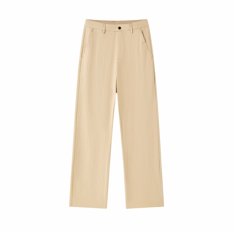 Hodo Casual Pants Men's Moderate Straight Fit Pants