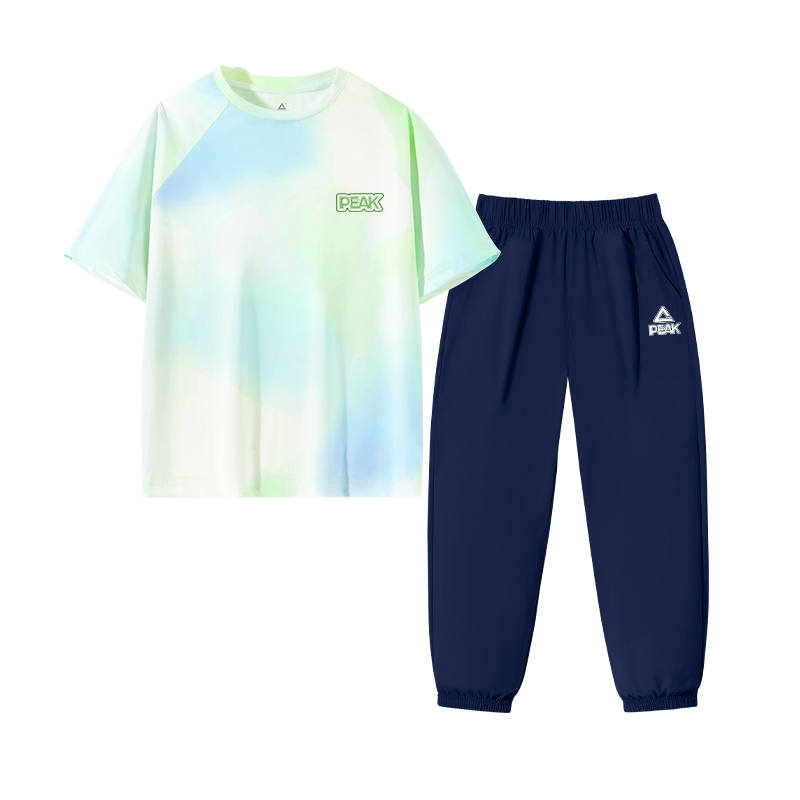 PEAK Kids Casual Sportswear Crew Neck Thin