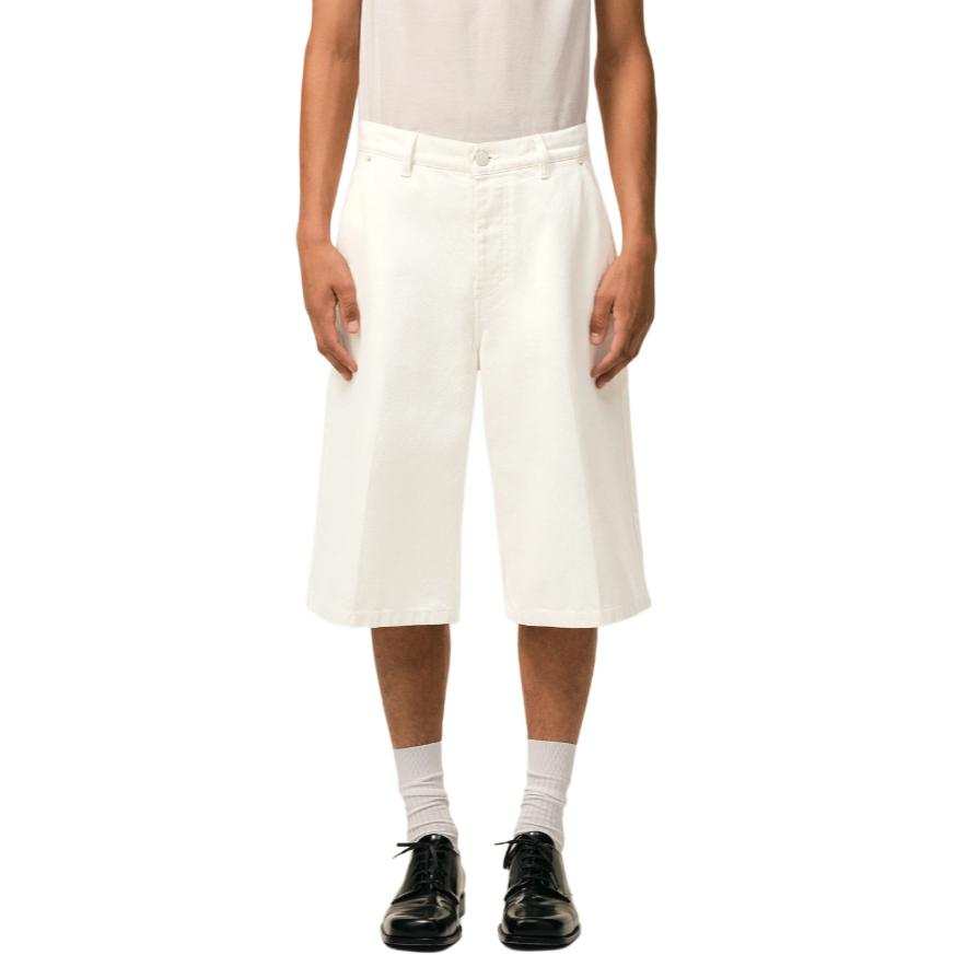 AMIPARIS Casual Shorts Men's Milk White