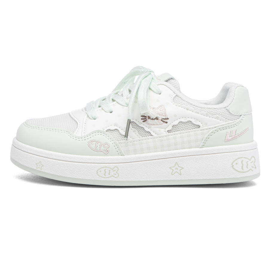 Warrior Textile, Synthetic Leather Slip Resistant Cushioning Abrasion Resistant Low top Skateboard Shoes Women's