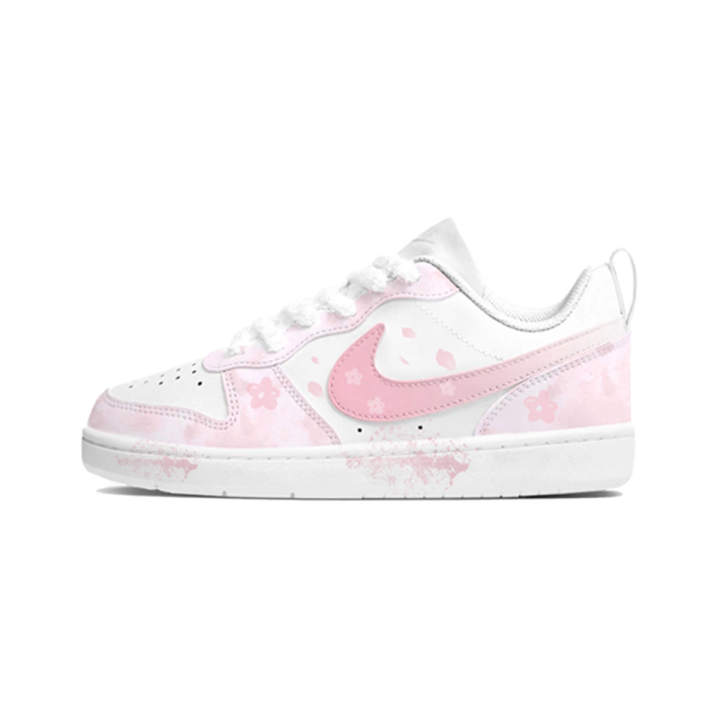 Nike Nike Court Borough Hand Drawn, Graffiti, Versatile Cushioning Abrasion Resistant Low top Skateboard Shoes Women's