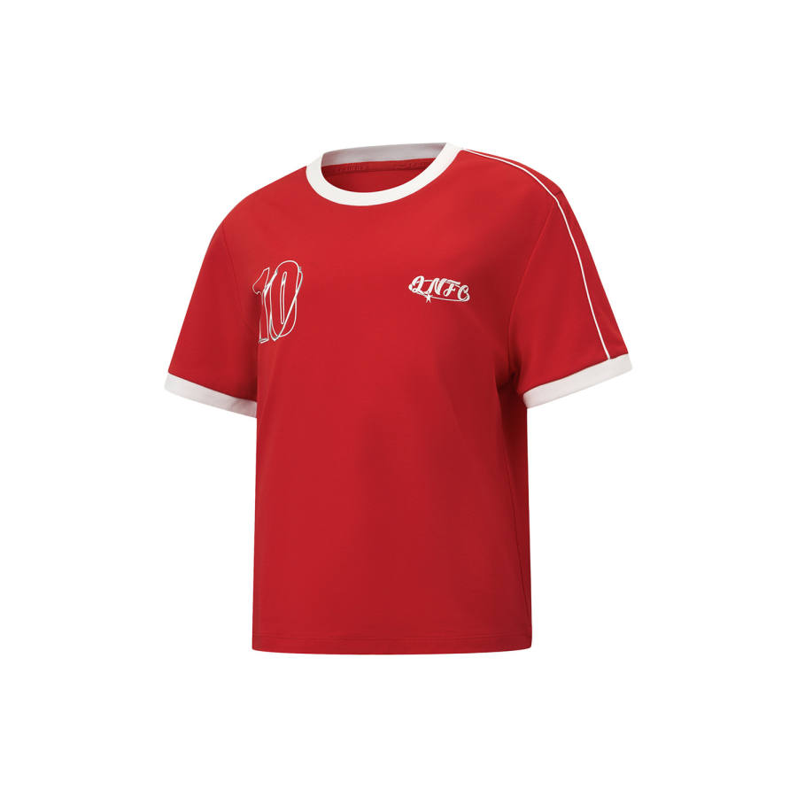 Li-Ning Li Ning Football SS26 Drop Shoulder Sleeve T Shirt Women's