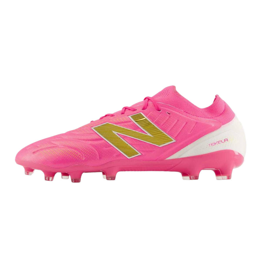 New Balance New Balance Tekela V5 Synthetic Leather, Mesh Slip Resistant Support Soccer Shoes Men's 2E Width
