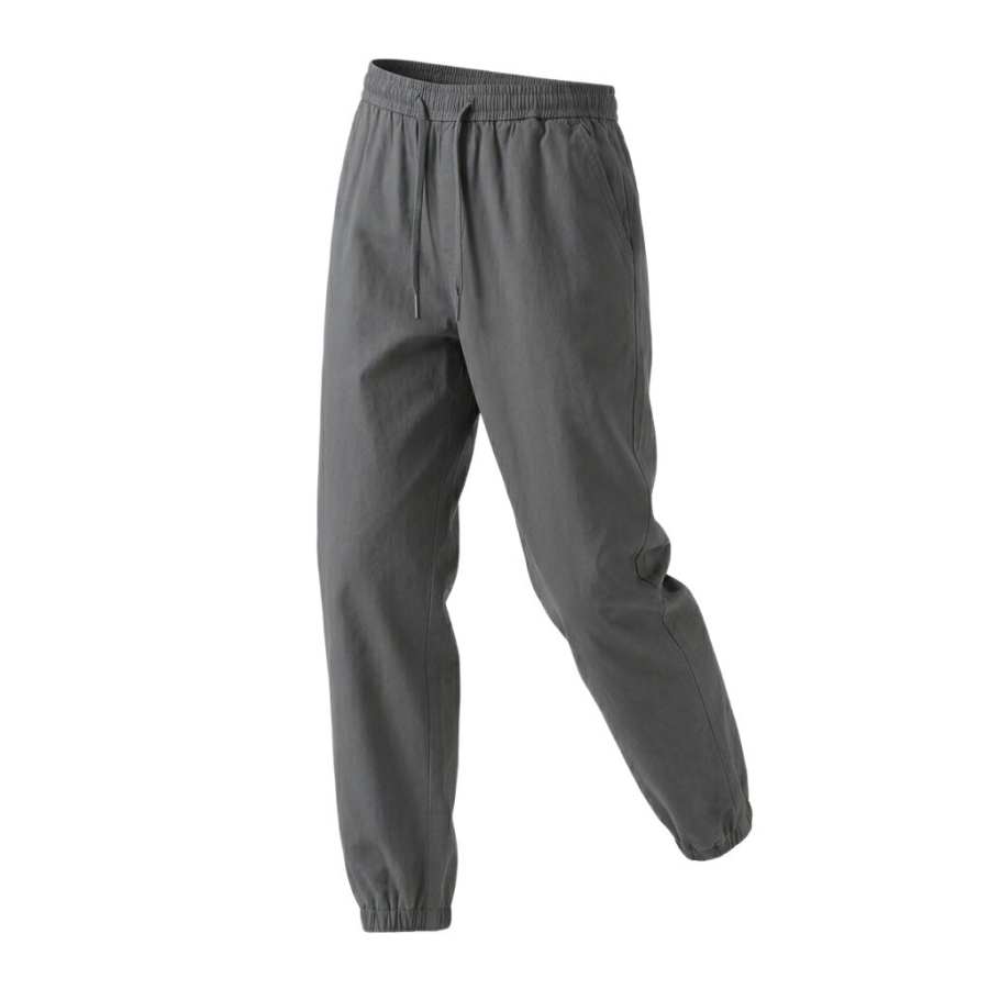Hodo Casual Pants Unisex Moderate Straight Fit Pants