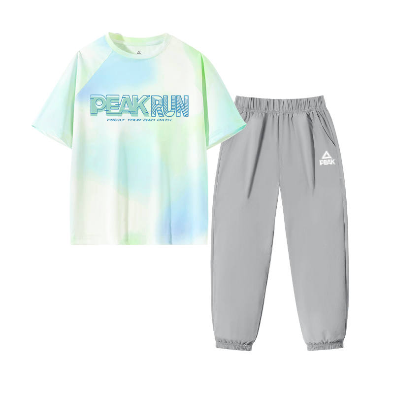 PEAK Kids Casual Sportswear Crew Neck Thin