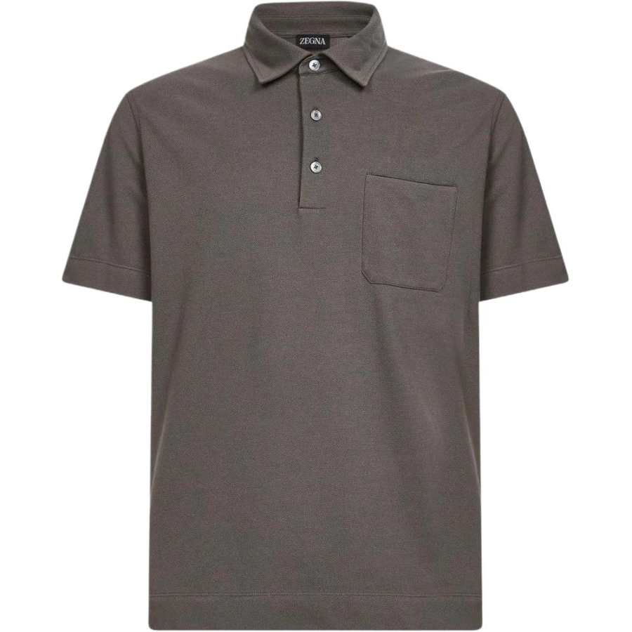 Ermenegildo Zegna Patch Pocket Polo Shirt