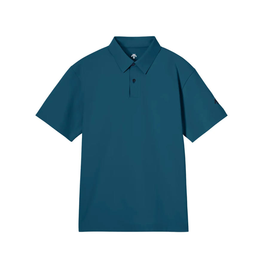 DESCENTE Polo Shirts Men's Polo Collar Moderate