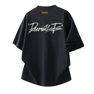 DEERWAY T Shirts Unisex Crew Neck Moderate Straight Fit