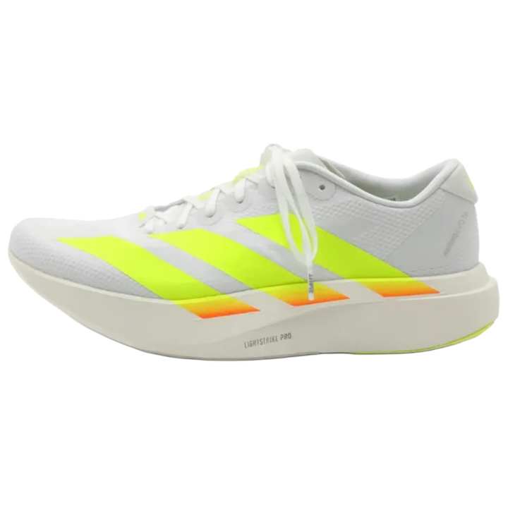 Adidas Adidas Adizero Evo SL Height Increasing Running Shoes Unisex White Yellow Orange