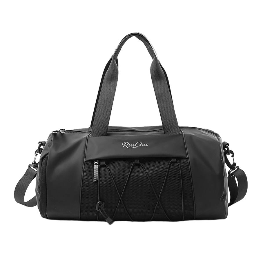 YALU Membrana Dermalis With Polyester Travel Bag Unisex Starburst Gray/Starburst Black/Forest Green