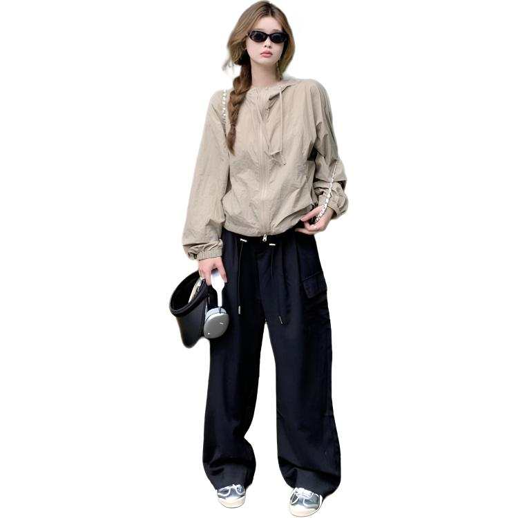Cotton Gene Cropped Coat Women's