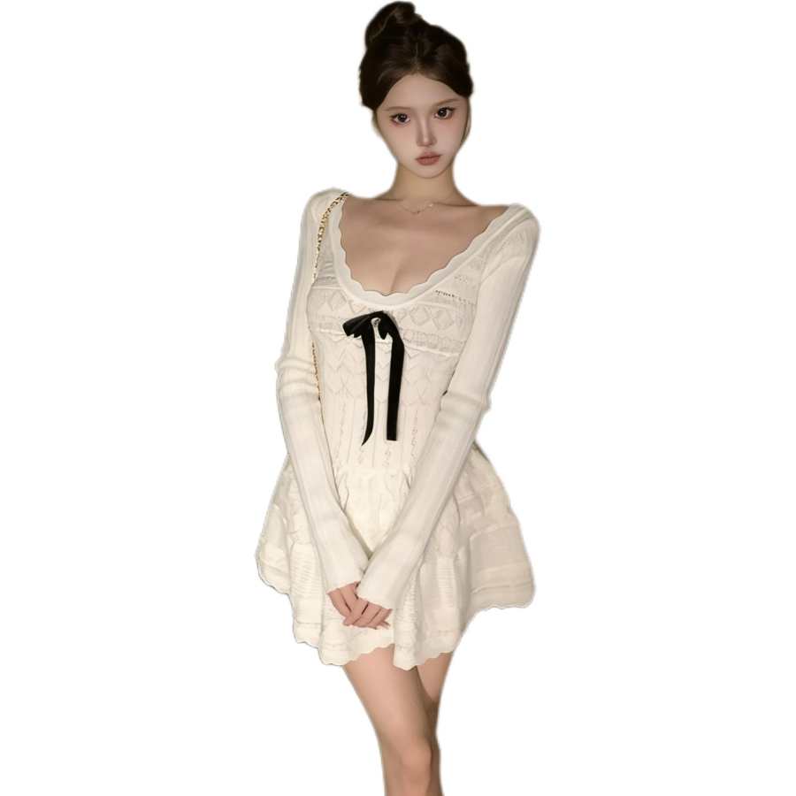 VENICEW Long Sleeved Dress Women's