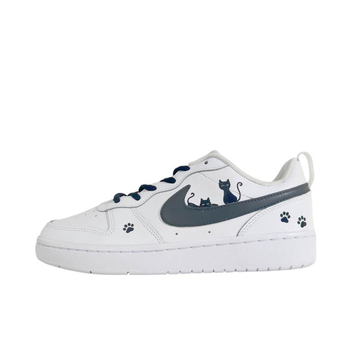 Nike Nike Court Borough Skateboard Shoes Unisex Low Top Black, White