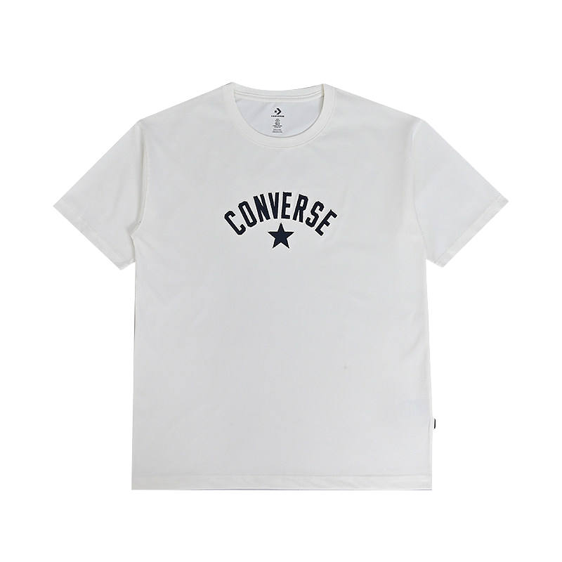Converse T Shirts Unisex UCJ687 W2Y Crew Neck Moderate Straight Fit
