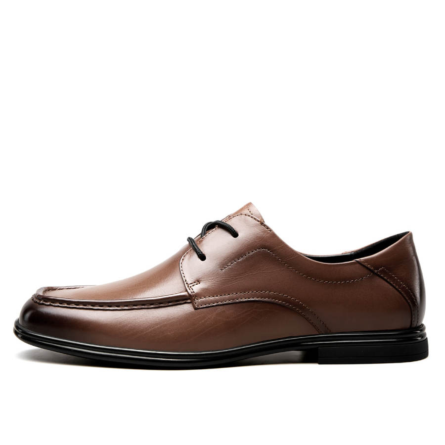 YEARCON Top Grain Cow Leather Men's Casual Shoes Men's