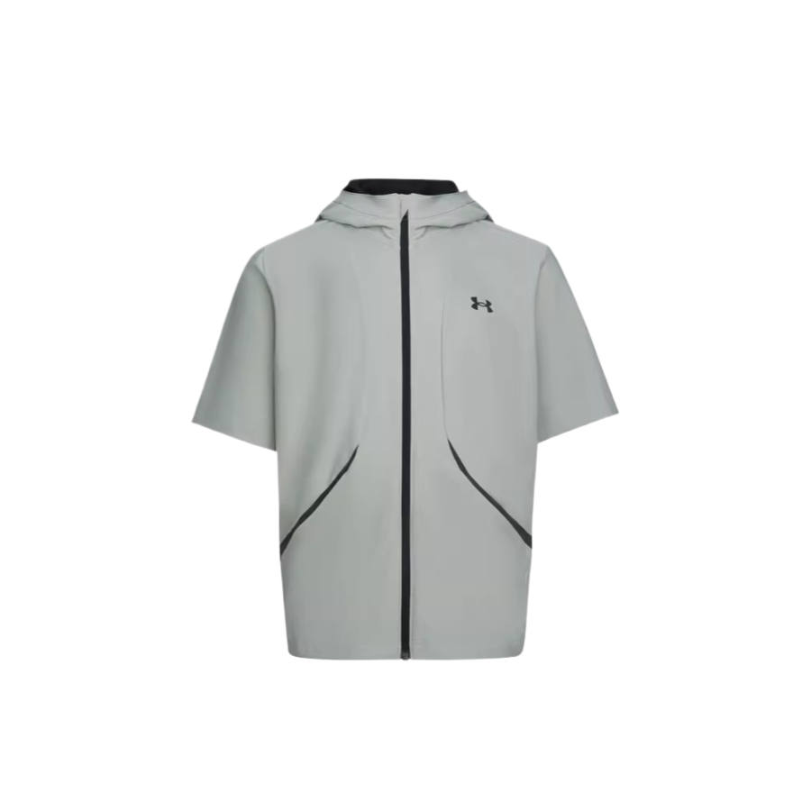 Under Armour Jackets Men's Titanium Gray Hooded Non Detachable Moderate Other