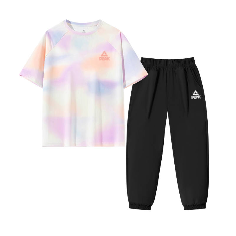 PEAK Kids Casual Sportswear Crew Neck Thin