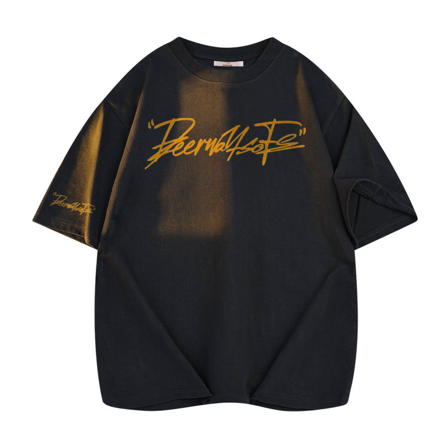 DEERWAY T Shirts Unisex Crew Neck Moderate Straight Fit