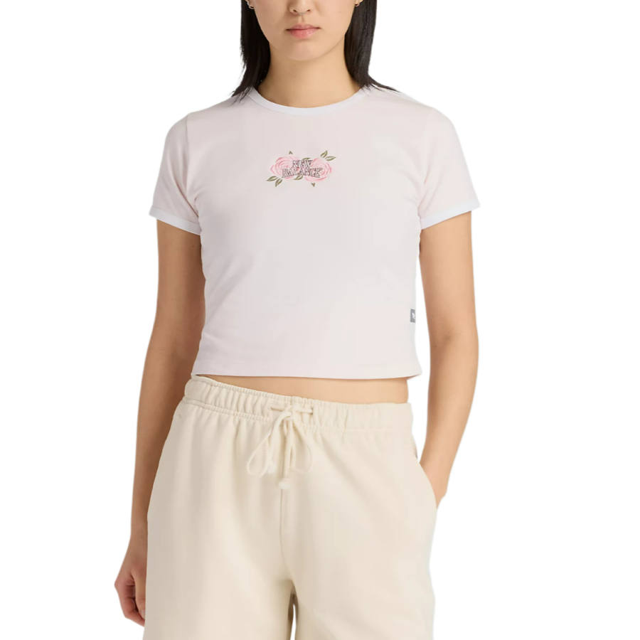 New Balance New Balance LINEAR HERITAGE T Shirt Women's