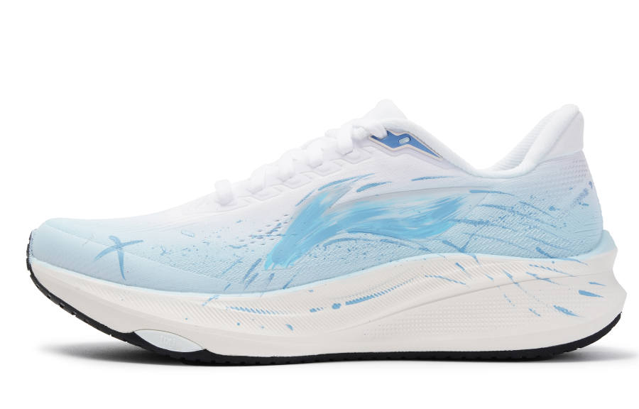 Li-Ning Li Ning Red Hare 9 Cushioning Slip Resistant Lightweight Rebound Low top Rubber+EVA Casual Running Shoes Women's