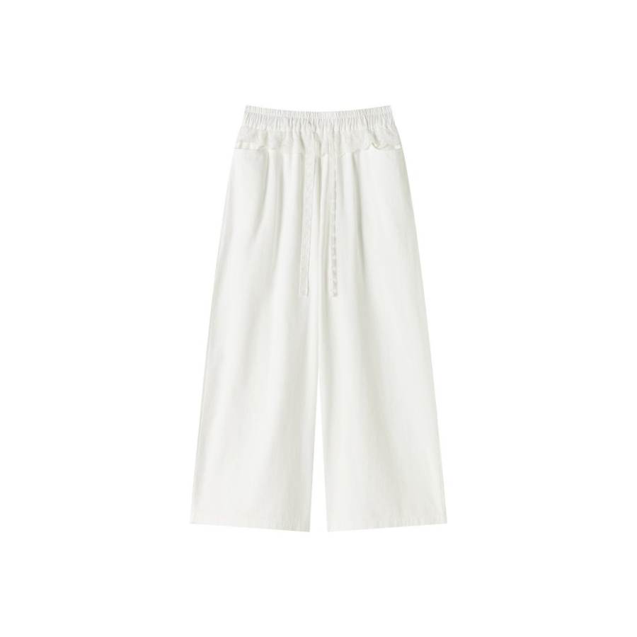 TUSHIFEI Casual Pants Women's Thin Wide Leg Pants