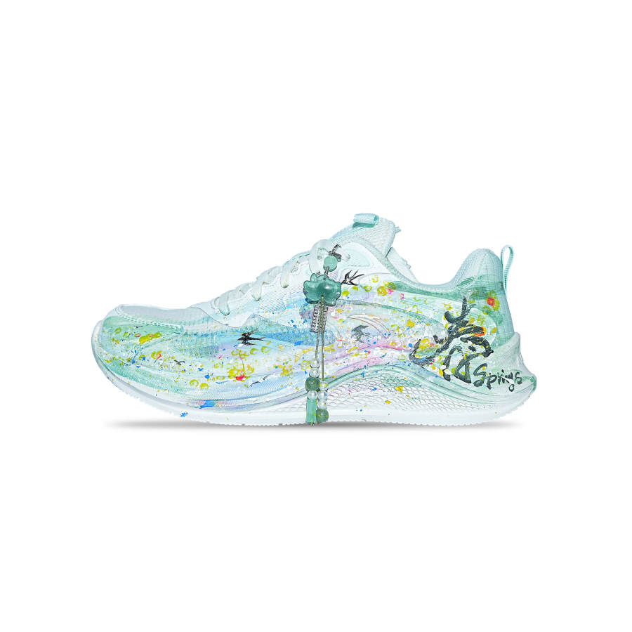Anta Wander 2 Synthetic Leather, Textile Cushioning Abrasion Resistant Breathable Low top Casual City Commuting