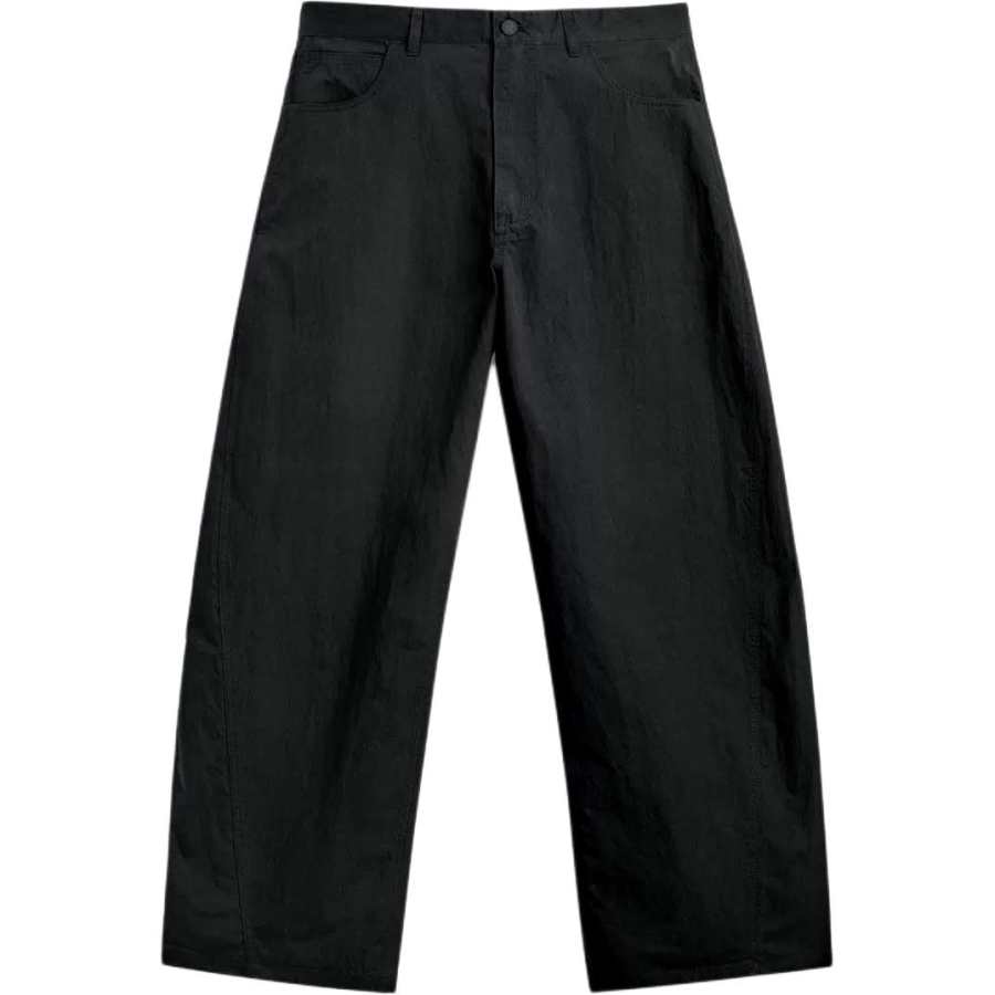 ZARA Casual Pants Unisex Black Moderate Straight Fit Pants