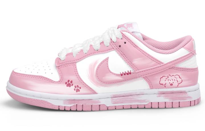 Nike Nike Dunk Low top Skateboard Shoes Women's Pink