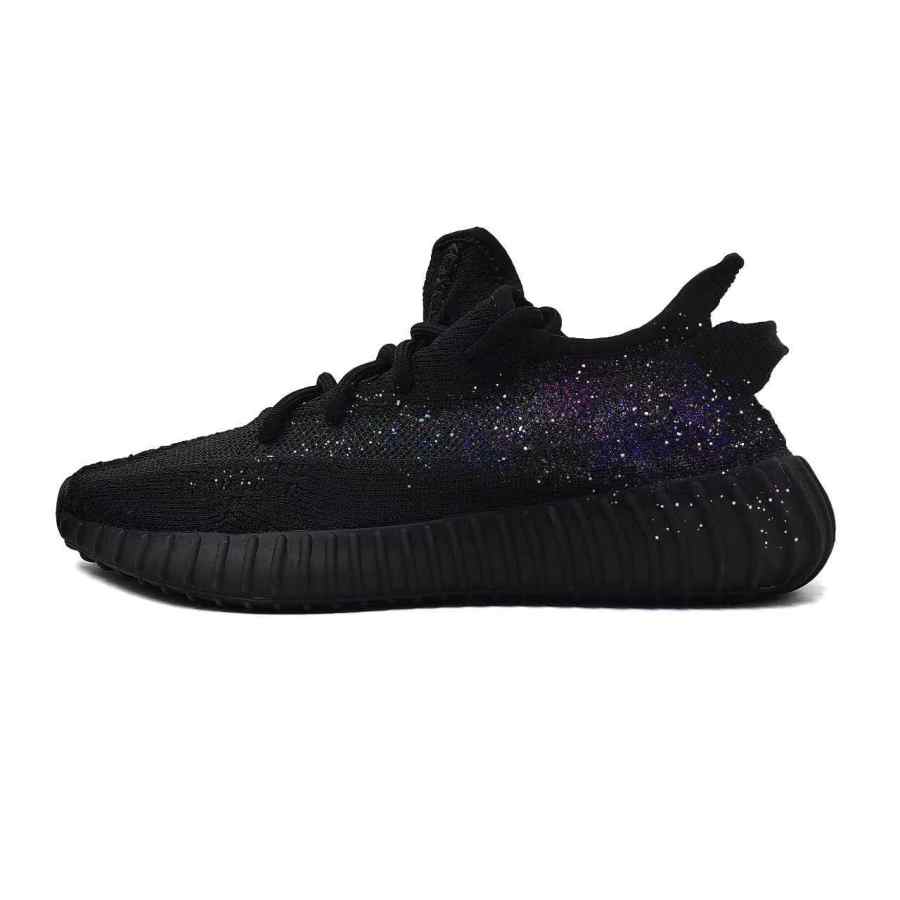 Adidas Originals Yeezy Boost 350 V2 Baby's Breath Star Spangled Galaxy Fabric Slip Resistant Abrasion Resistant Low top