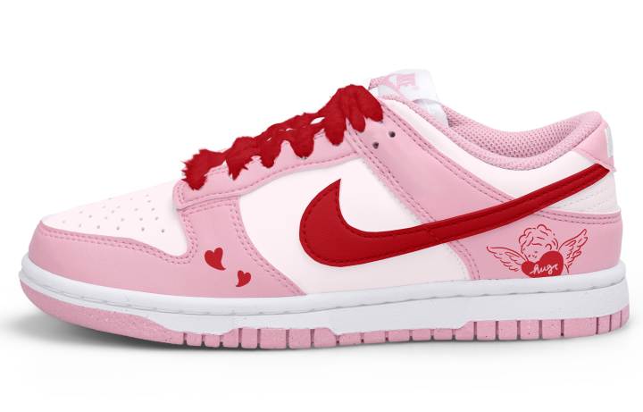 Nike Nike Dunk Low top Skateboard Shoes Women's Pink