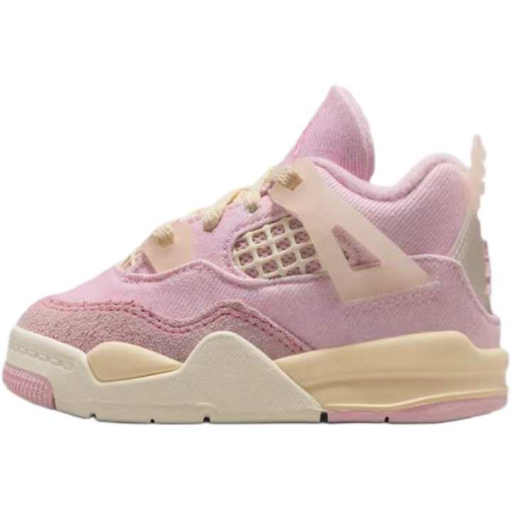 Jordan Jordan Air Jordan 4 Low top Toddler Shoes Red Pink Infant And Toddler