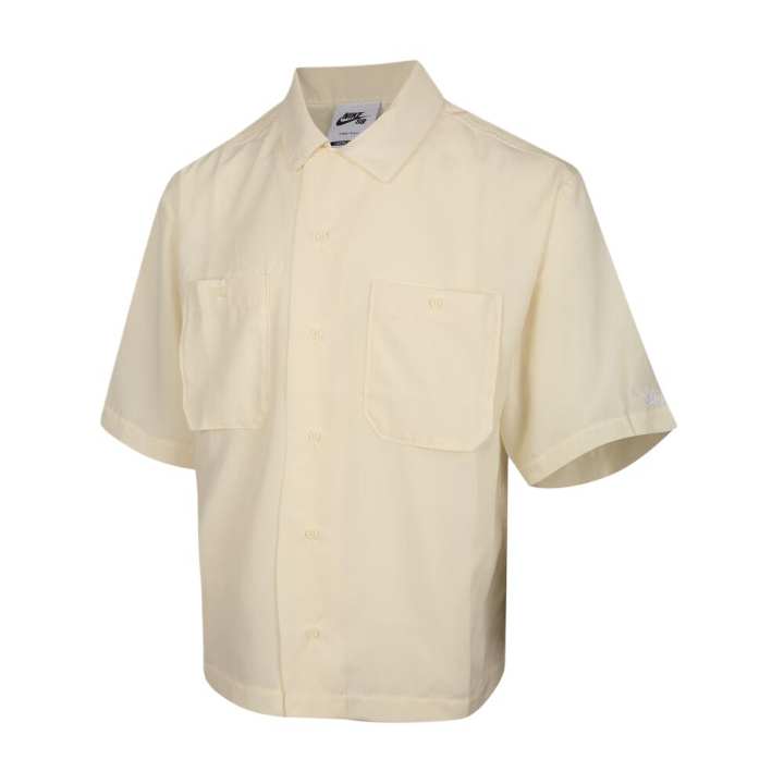 Nike Nike SB Shirts Men's Beige Lapel Moderate