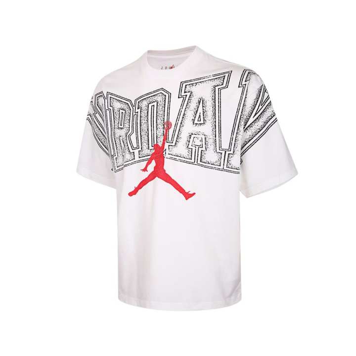 Jordan Jordan T Shirts Men's White Crew Neck Moderate