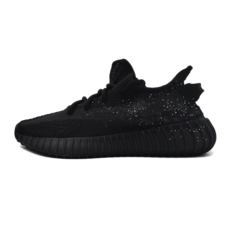 Adidas Originals Yeezy Boost 350 V2 Baby's Breath Starry Night Fabric Slip Resistant Abrasion Resistant Low top