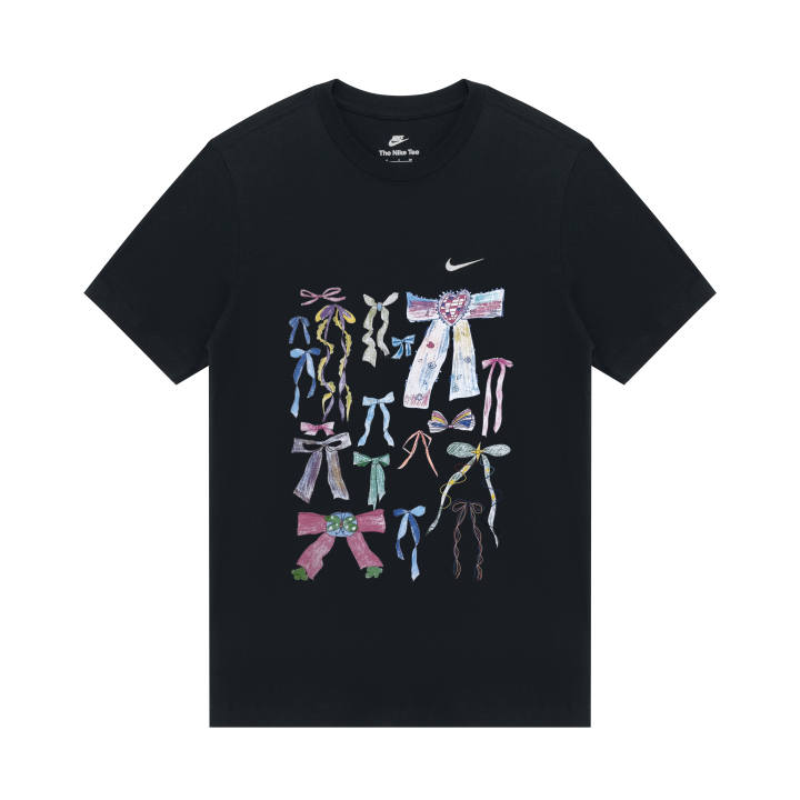 Nike Nike Sportswear T Shirts Unisex Black Crew Neck Moderate Straight Fit