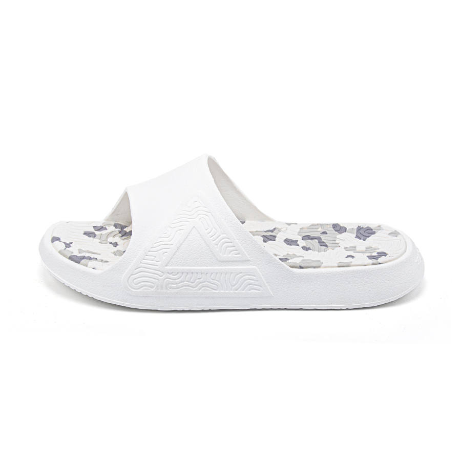 PEAK Taichi Classic Slippers EVA Totem Slide Slippers Men's Ivory/Gray