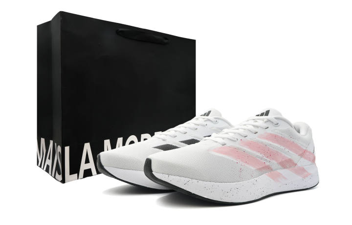 Adidas Adidas Duramo RC Mesh, Textile Low top Casual Training Running Shoes Unisex White