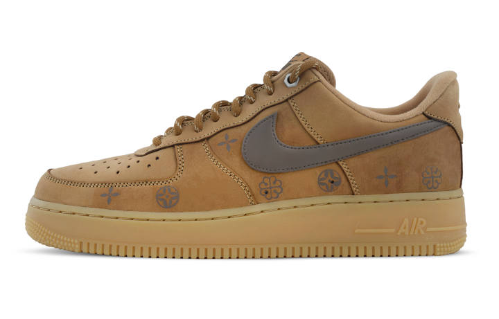 Nike Nike Air Force 1 Low top Skateboard Shoes Men's Khaki