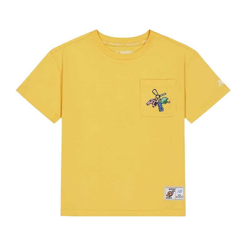 New Balance New Balance Kids T Shirts Crew Neck Moderate