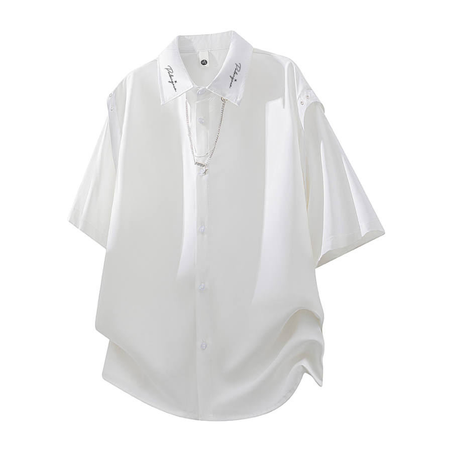 PAL ONGACO Shirts Unisex Lapel Moderate Other