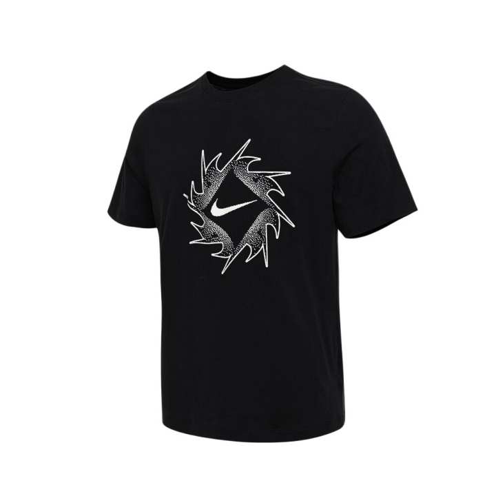 Nike Nike Sportswear T Shirts Men's Black Crew Neck Moderate