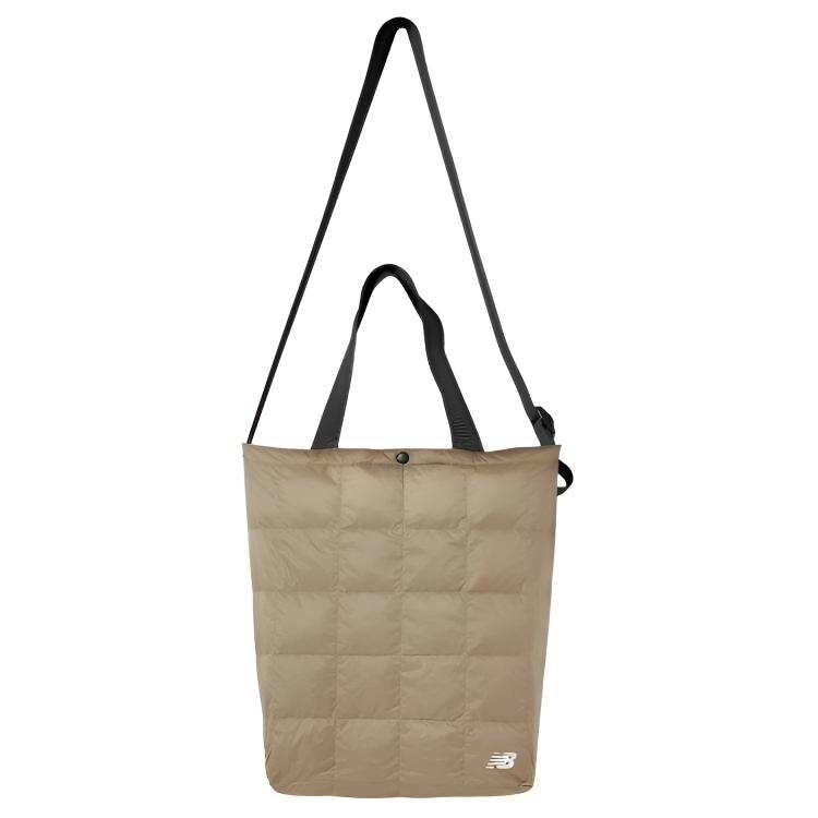 New Balance New Balance Fabric Tote Bag, Shopping Bag, Shoulder Bag Large Unisex Khaki